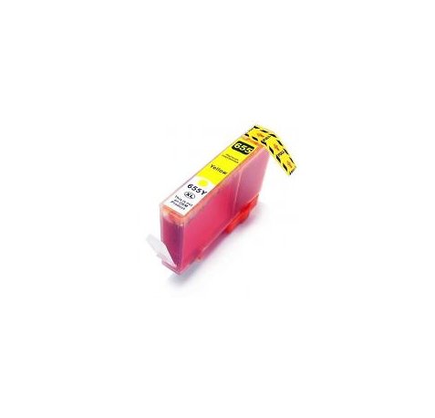 Compatible Tinta HP 655 Amarillo CZ112AE