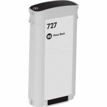 Compatible HP 727 Negro Photo Cartucho de Tinta B3P23A / F9J79A para DesignJet T1500, T1530, T2500, T2530, T920, T930
