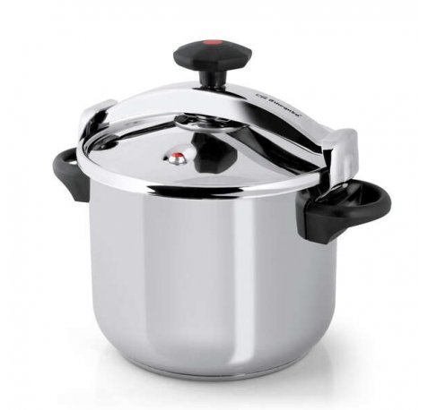 Orbegozo HPL 4070 Olla Clasica a Presion - Seguridad y Practicidad Garantizadas - Capacidad de 4 Litros - Regulacion de Presion Interna - Fondo Apto para Todo Tipo de Fuegos