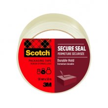 Scotch Precinto de Embalaje - Sellado Seguro - 50mm x 50m - Color Transparente