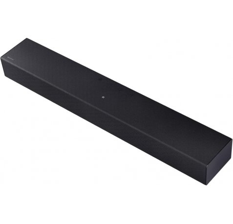 Samsung HW-B400F/ZF Barra de Sonido 2.0 40W - Dolby 2.0 - Bluetooth 4.2, USB, HDMI, Audio Optico - Mando a Distancia - Soporte Para Pared - Color Negro