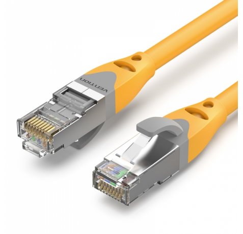Vention Cable de Red SFTP RJ45 Cat.6a - 10m - Color Amarillo