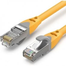Vention Cable de Red Cat.6a SFTP - Longitud 40m - Velocidad hasta 10Gbps - 27AWG - Cubierta de PVC - Blindaje Multicapa - Color Amarillo