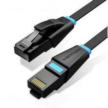 Vention Cable de Red Cat.6a UTP - Longitud 5m - Velocidad hasta 1Gbps - 32AWG - Cubierta de PVC - Color Negro