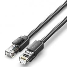 Vention Cable de Red Cat.6 UTP - Slim - Longitud 10m - Velocidad hasta 1Gbps - 26AWG - Cubierta de PVC - Color Negro