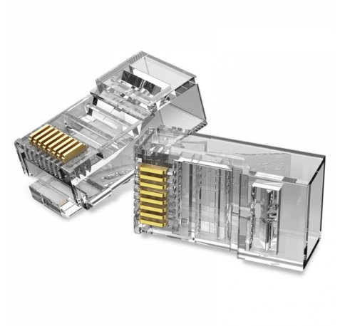 Vention Pack de 50 Conectores de Red UTP RJ45 Cat.6