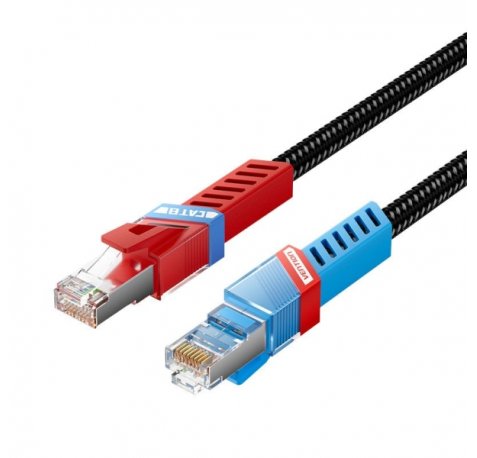 Vention Cable de Red SFTP RJ45 Cat.8 -  0.5m - Gaming - Color Negro