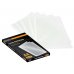 Ingraf Pack de 100 Fundas Multitaladro A4 - Uso en Carpetas de Anillas - Acabado Granulado - 70 Micras