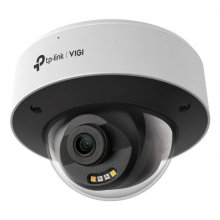 TP-Link Vigi InSight S285 Camara de Seguridad para Exterior - Lente de 2.8mm - Ethernet - IP67 - IK10 - Resolucion de 8Mpx - Audio Bidireccional - Color Blanco y Negro