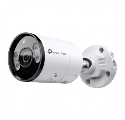 TP-Link Vigi InSight S355 Camara de Seguridad para Exterior - Lente de 2.8mm - IP67 - Ethernet - Vision Nocturna - Audio Bidireccional - Color Blanco y Negro