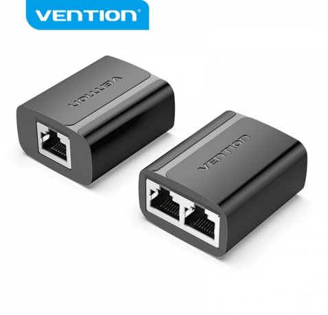 Vention Divisor RJ45 Macho a 2 Hembra 100Mbps - 2 uds - Color Negro