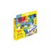 Jovi Felt Pens Estuche de 24 Rotuladores Jumbo - Amplia Variedad de Tonos - Tinta de Gran Fijacion - Punta de 3mm - Capuchon de Seguridad Ventilado - Grip Triangular Ergonomico - Color Surtido