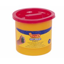 Jovi Soft Dough Blandiver Estuche de 5 Botes 110gr - Rojo - Blanda y Flexible - Facil de Amasar y Moldear - Ideal para Iniciacion al Modelaje - Color Rosa