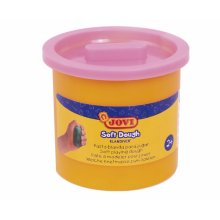 Jovi Soft Dough Blandiver Estuche de 5 Botes 110gr - Rosa Pasta Blanda y Flexible - Facil de Amasar y Moldear - Ideal para Iniciacion al Modelaje - Color Rosa
