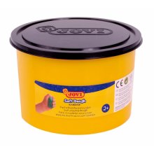Jovi Soft Dough Blandiver Bote de 460gr - Negro - Blanda y Flexible - Facil de Amasar y Moldear - Ideal para Iniciacion al Modelaje - Fomenta Creatividad y Motricidad Fina - Color Negro