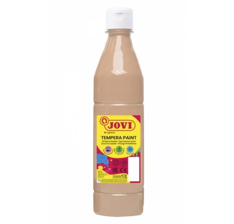 Jovi Tempera Paint Tempera Liquida - Base Agua - Lista para Usar - Alto Poder Cubriente - Secado Rapido - Excelente Fluidez - Adherencia en Multiples Superficies - Color Naranja