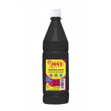 Jovi Tempera Paint Tempera Liquida - Base Agua - Lista para Usar - Alto Poder Cubriente - Secado Rapido - Excelente Rendimiento - Facil Aplicación - Color Negro