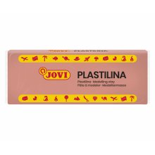 Jovi Caja de 15 Pastillas de Plastilina 150gr - Pasta Vegetal para Modelar - No Endurece - sin Gluten - Inocua y Segura - Color Rosa