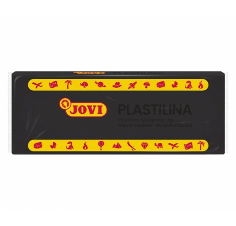 Jovi Caja de 15 Pastillas de Plastilina 150gr - Pasta de Modelar Vegetal - No Se Seca - sin Gluten - Inocua y No Toxica - Facil de Moldear - Ideal para Figuras Voluminosas - Color Azul