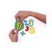 Jovi Modelling Accesories Pack de 11 Moldes Numeros + 1 Pieza para Extraccion - Moldes de Corte de Plastico para Plastilina - Color Surtido