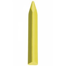Jovi Triwax Estuche de 12 Ceras - Triangulares - No Manchan - Trazo Suave - Gran Rendimiento - Facil Agarre - Apto para Sacapuntas - Libre de Alergenos - Color Amarillo
