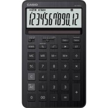 Casio JW-200DQ Calculadora de Sobremesa Compacta con Pantalla LCD de 12 Digitos - Calculo de Impuestos, Porcentajes, Raiz Cuadrada etc... - Alimentacion Solar y Pilas - Color Negro