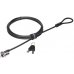 Kensington Candado con Llave Microsaver 20 - Cabezal Resistente de 10mm - Tecnologia Hidden Pin - Tecnologia de Bloqueo T-Bar - Cable de Acero Al Carbono - Enganche Superior - Plata