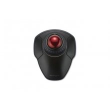 Kensington Orbit Raton Trackball Inalambrico Bluetooth 3.0 Le o USB 2,4 GHz 1600dpi - Anillo de Desplazamiento - Uso Ambidiestro - Color Negro/Rojo