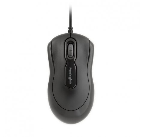 Kensington Mouse-in-a-Boxâ?¢ Raton USB con Sensor Optico de 1000ppp - 3 Botones - Uso Ambidiestro - Color Negro