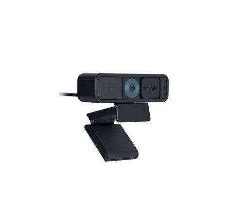 Kensington Provc Webcam W2000 - Enfoque Automatico - Video 1080P - Correccion de Luz - Color Negro
