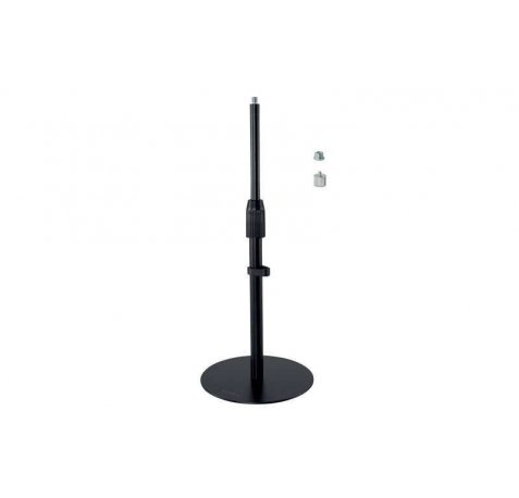 Kensington A1010 Soporte de Sobremesa Telescopico para Microfonos de Videoconferencia, Camaras Web y Sistemas de Iluminacion - Extensible de 305 a 483mm - Organizacion de Cables - Base Antideslizante - Configuracion Profesional
