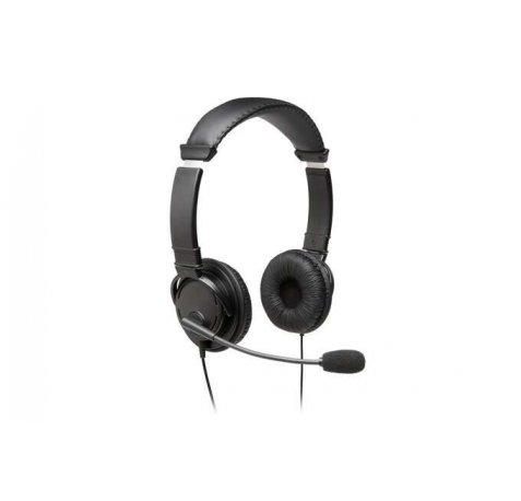 Kensington Auriculares HiFi USB con Microfono - Sonido Estereo - Gran Comodidad - Supresion de Ruido - Cable USB de 1.82m