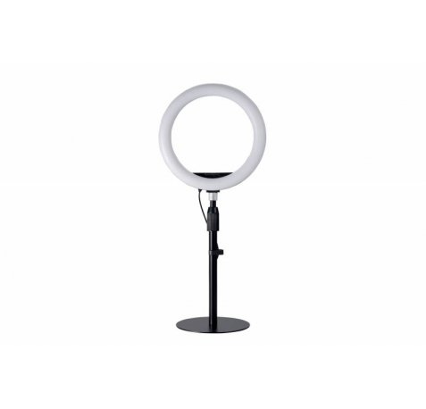 Kensington A1010 Soporte de Sobremesa Telescopico para Microfonos de Videoconferencia, Camaras Web y Sistemas de Iluminacion - Extensible de 305 a 483mm - Organizacion de Cables - Base Antideslizante - Configuracion Profesional
