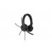 Kensington H1000 Auriculares con Microfono USB-C - Diadema Ajustable - Almohadillas Acolchadas - Controles en Cable - Cable Trenzado de 1.80m - Color Negro