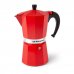 Orbegozo KFR 1240 Cafetera de Aluminio - Prepara 12 Tazas de Cafe en Minutos - Compatible con Diferentes Tipos de Cocinas - Mango Ergonomico y Valvula de Seguridad - Facil de Limpiar y Mantener