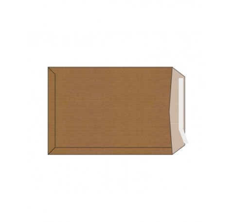 Sam Pack de 250 Sobres de Papel Kraft 90grs - Medidas 229x324mm - Autoadhesivo con Tira de Silicona - Color Marron