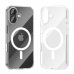 Vention Concise Impact Funda Rigida para Iphone 17 - Anillo Magnetico MagSafe - Compatible con Carga Inalambrica - Resistente al Amarilleo - Color Transparente