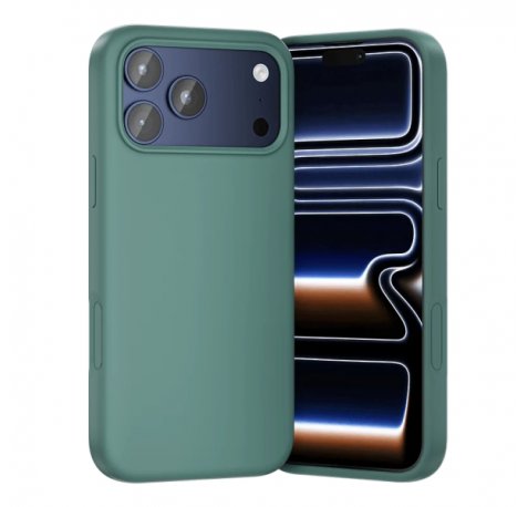 Vention Funda de Silicona para Iphone 17 Pro Max - Anillo Magnetico MagSafe - Compatible con Carga Inalambrica - Color Aguamarina