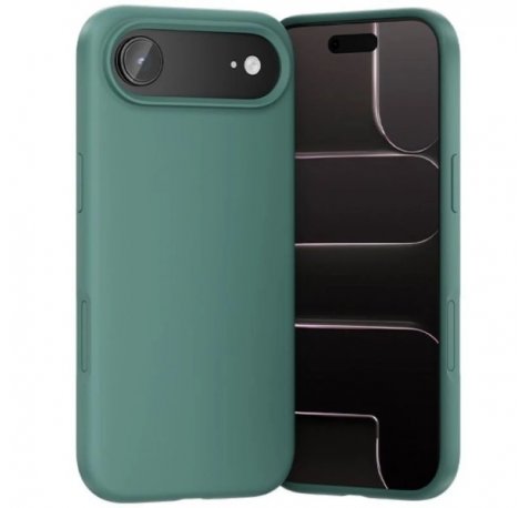 Vention Funda de Silicona para Iphone 17 Air - Anillo Magnetico MagSafe - Compatible con Carga Inalambrica - Color Aguamarina