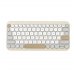 Asus Marshmallow KW100 Teclado  - Bluetooth - Compacto - EspaÃ±ol - Color Beige