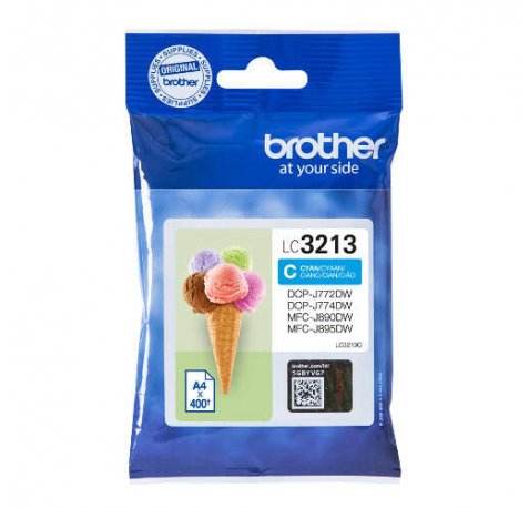 Brother LC3213 Cyan Cartucho de Tinta Original - LC3213C