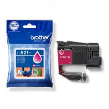 Brother LC521 Magenta Cartucho de Tinta Original - LC521M