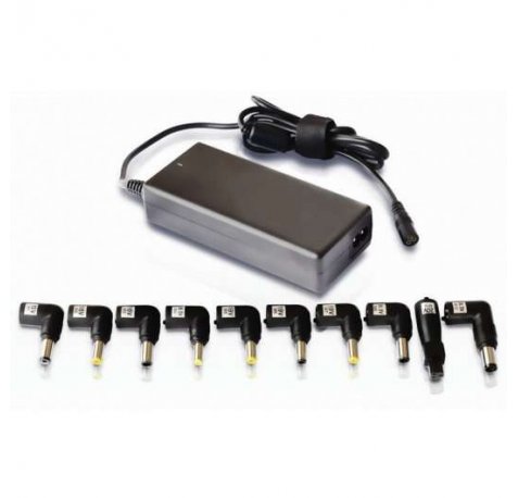 Leotec Cargador Universal Automatico para Portatil 90W - 10 Conectores Diferentes