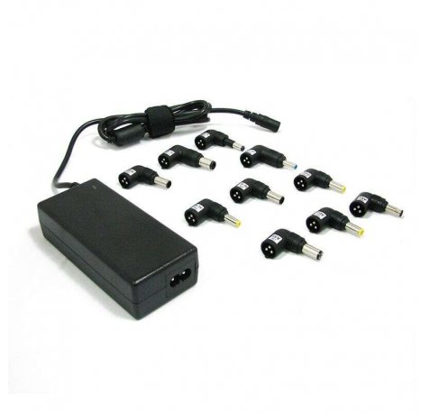 Leotec Cargador Universal Automatico para Portatil 70W - 10 Conectores Diferentes