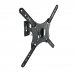 Tooq Soporte de Pared con Brazo para TV de 23"-55" - Giratorio e Inclinable - Gestion de Cables - Peso Max 30kg - VESA 400x400mm - Color Negro