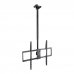 Tooq Soporte de Techo para Pantallas 50-100" - Giratorio, Inclinable y Extensible - Gestion de Cables - Peso Max. 80kg - VESA Max. 800x600mm - Color Negro