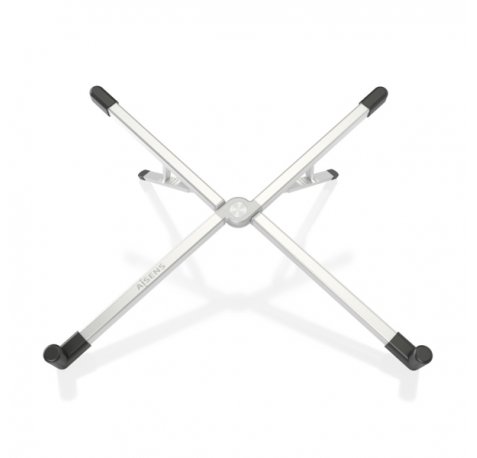Aisens LPS4M-461 Soporte de Sobremesa Ajustable para Portatil / Tablet - Color Plata