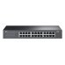 TP-Link LS1024G Switch 24 Puertos RJ45 1Gbps - No Administrado - Plug and Play - Soporta QOS - Silencioso - Conmutacion hasta 48Gbps - Carcasa Metalica - Color Negro