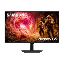 Samsung Odyssey G5 G50F Monitor 32" IPS QHD 180Hz FreeSync G-Sync HDR10 - Respuesta 1ms - Regulable en Altura, Giratorio e Inclinable - HDMI, DisplayPort - VESA 100x100mm - Color Negro