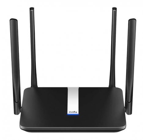 Cudy LT500 Router WiFi AC1200 4G LTE Doble Banda - 1x Puerto Wan 10/100Mbps y 3x Puertos Lan 10/100Mbps - 4 Antenas Externas